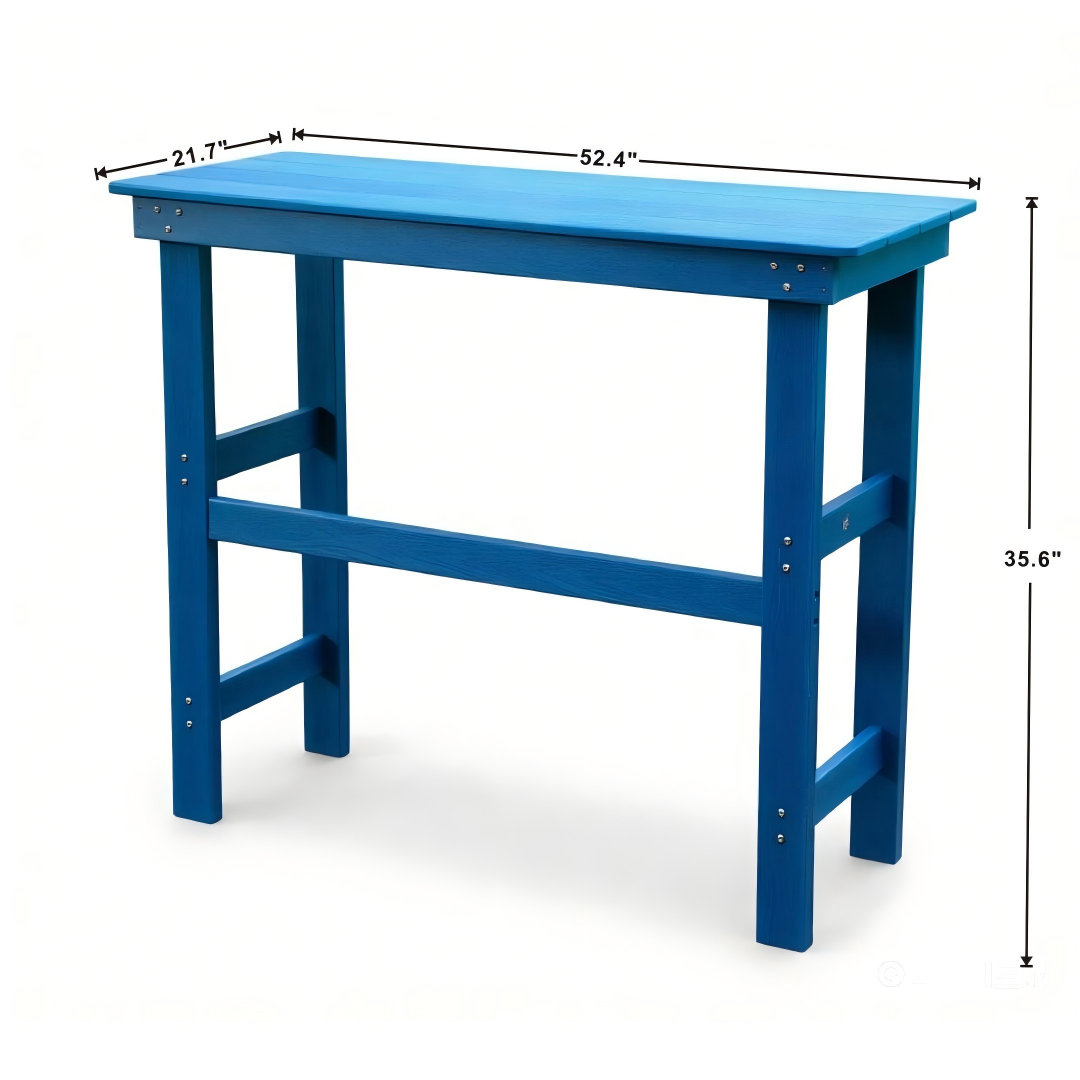 HDPE Outdoor Dining and Bar Table