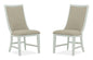 Heron Cove - Upholstered Host Side Chair (Set of 2) - Chalk White