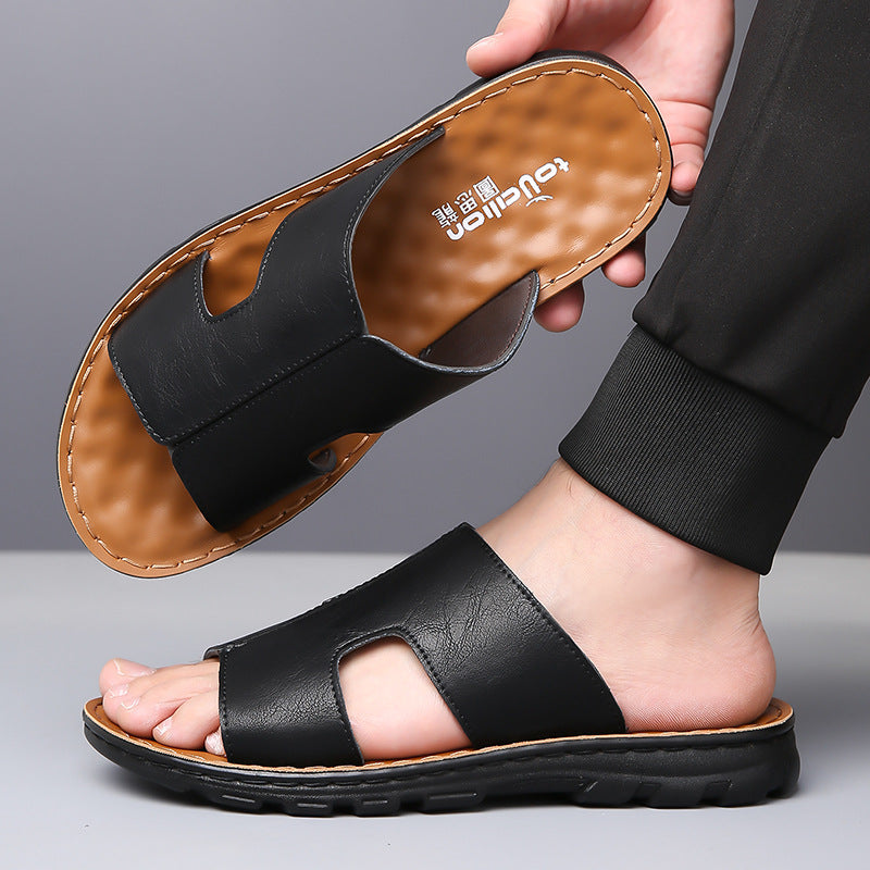 Men's Fashionable Soft-Soled Non-Slip Simple Slippers