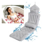 Full Body Bath Pillow with Lumbar Support & Suction Cups
