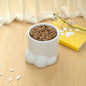Cat Bowl Ceramic High Foot Protection Cervical Spine Large Caliber Basin