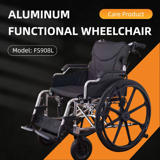 Heavy Duty Foldable Manual Wheelchair with Double X Force Support