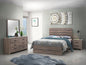 Brantford 4-piece Eastern King Bedroom Set Barrel Oak