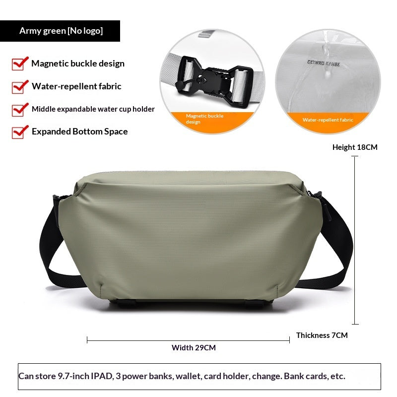 Casual Commuter Shoulder Crossbody Bag For Work