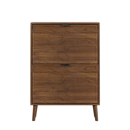 Medieval - Independent Shoe Cabinet With 2 Flip Drawers