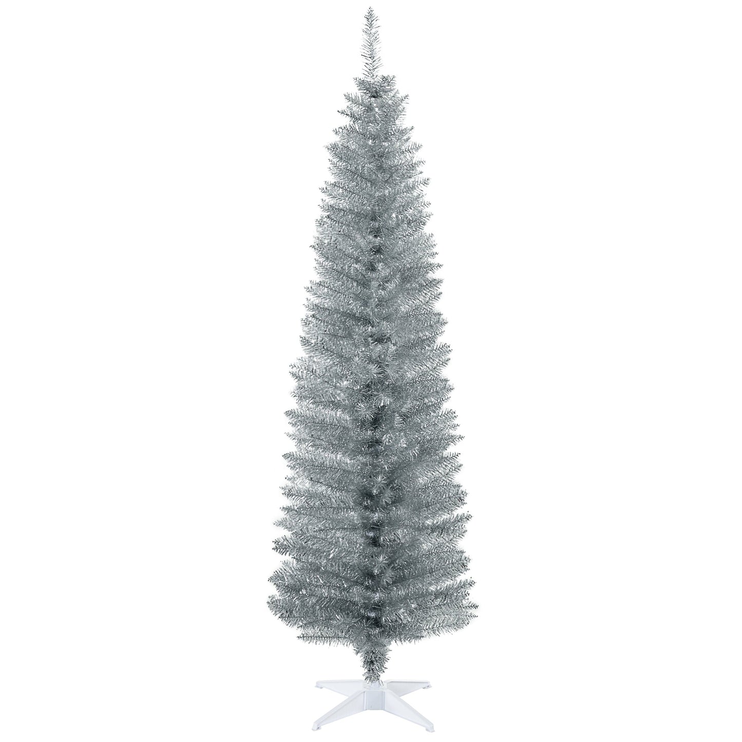HOMCOM 6' Artificial Pencil Christmas Tree