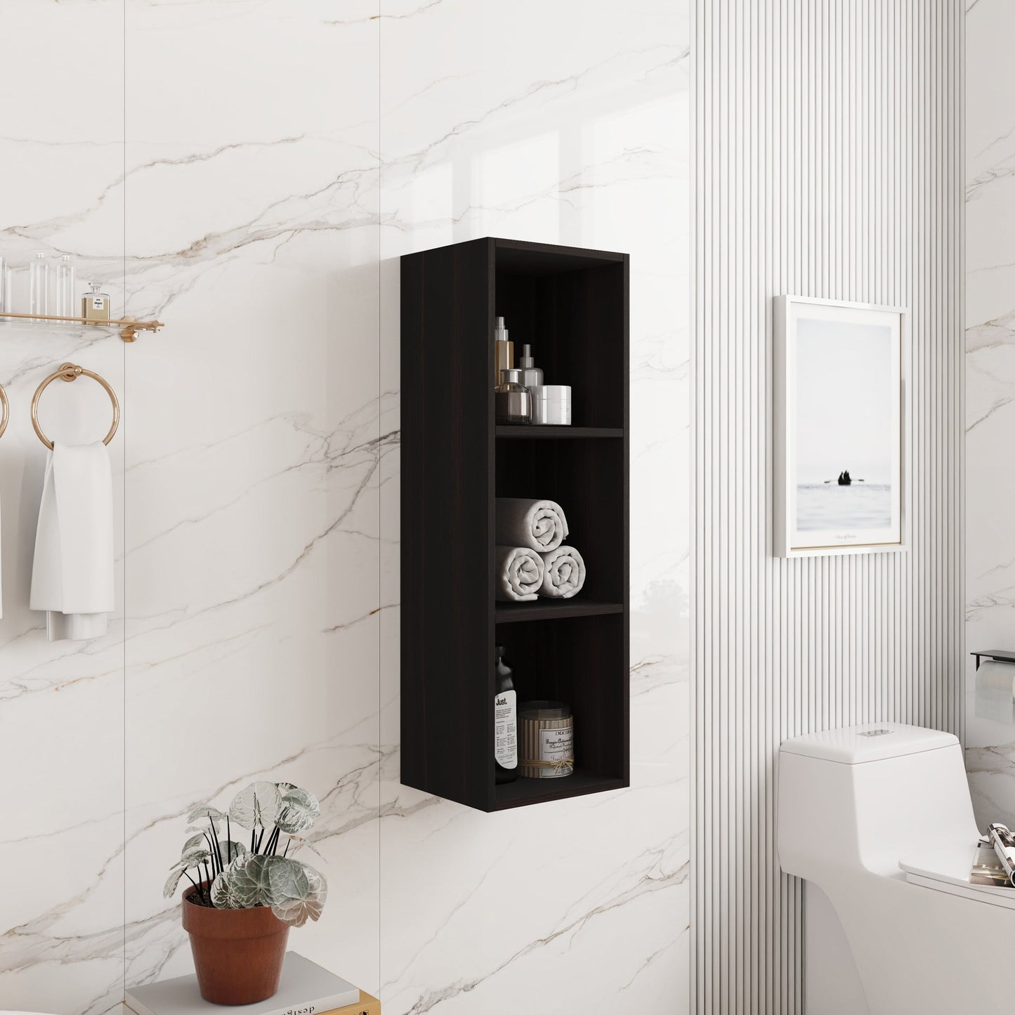 12 Inch Small Wall Mounted Storage Shelves