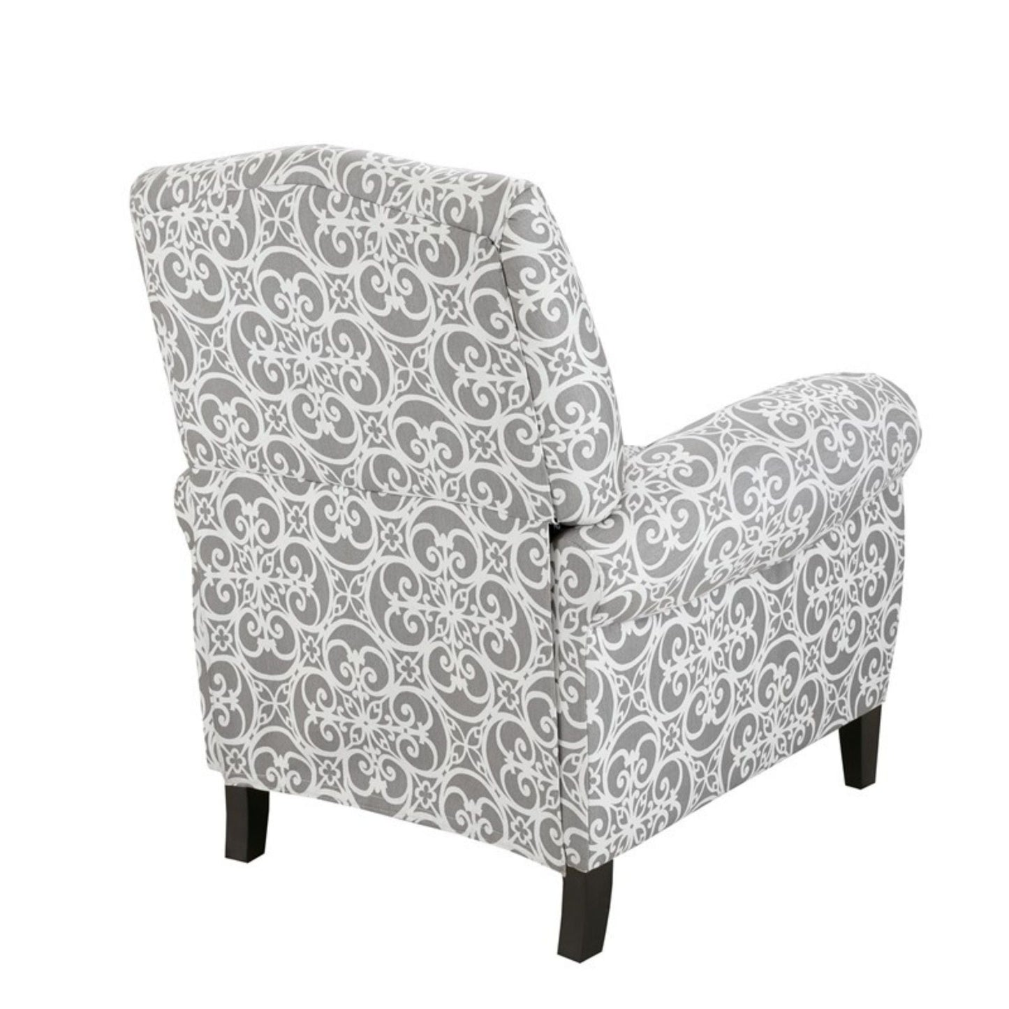 Kirby Transitional Push Back Recliner Chair