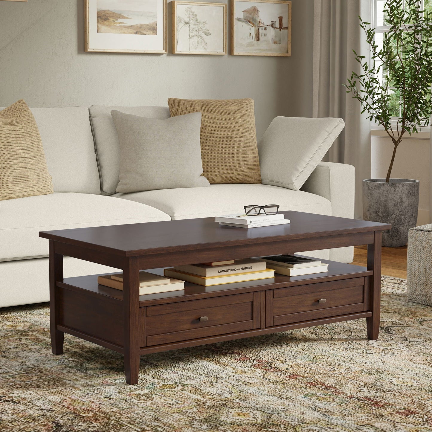 Warm Shaker - Coffee Table With Functional Storage