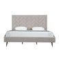 Crosby - Bed With Upholstered Headboard And Slats