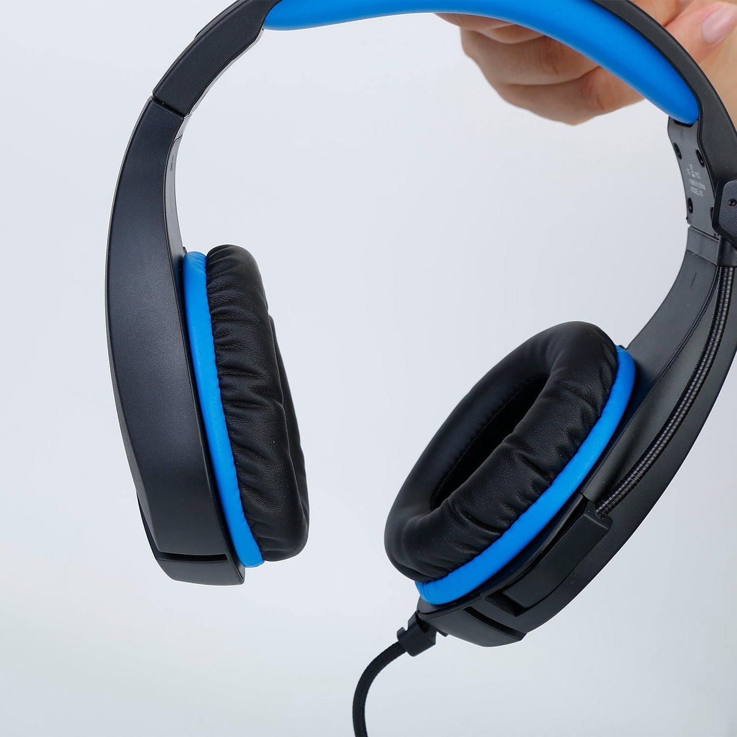 Gaming Headsets Stereo Bass Over Ear Headphones w/LED Light Earmuff w/ Mic 3.5mm Plug USB 6.72FT Cord Fit For PS4/PS Vita/XBOX One S/PC/Laptop/Compute
