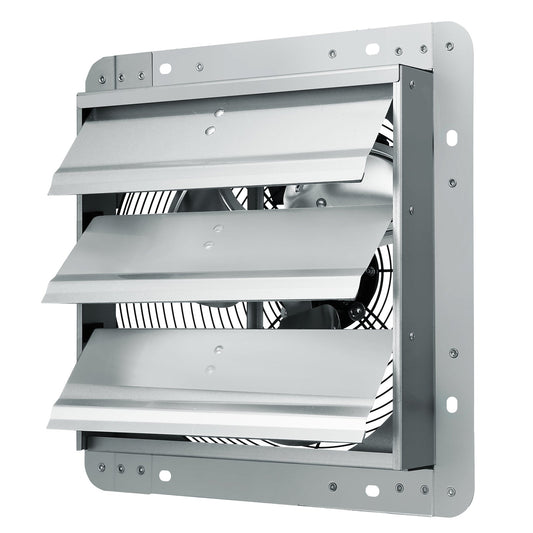12" Shutter Exhaust Fan, High-Speed 1000 CFM