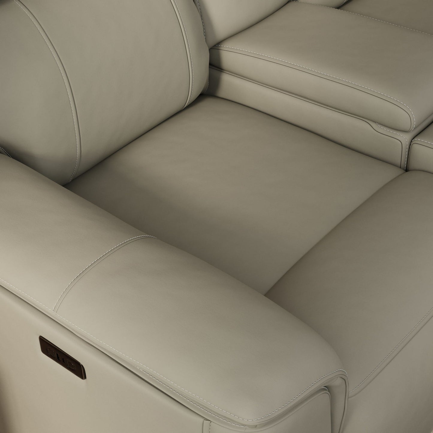 Oslo - Dual Power Reclining Loveseat With Console