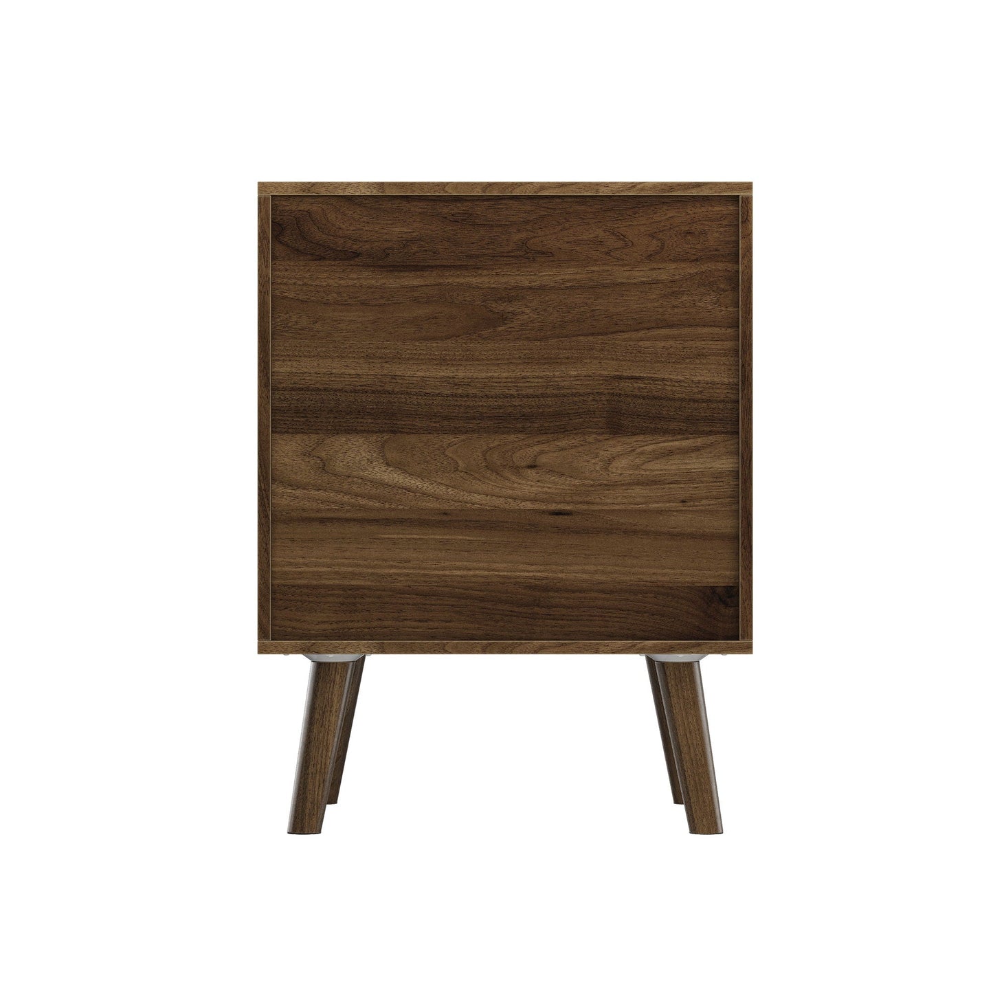 Double Drawer Bedside Table (Set of 2) - Walnut