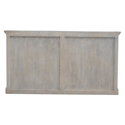 Solid Wood Stone Acid Wash Glazed Sideboard