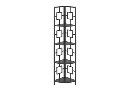4 Tier Corner Bookshelf - Contemporary & Modern