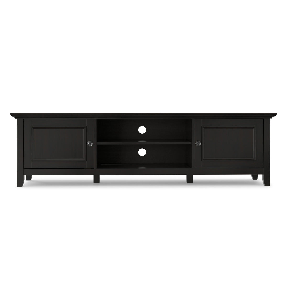 Amherst - Low TV Media Stand - Hickory Brown