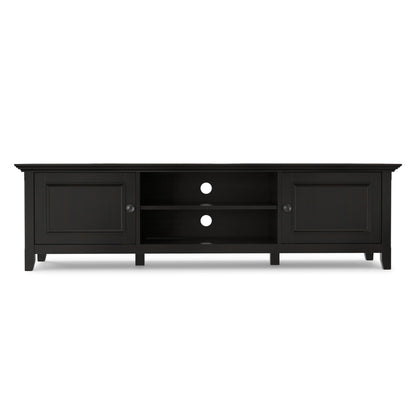 Amherst - Low TV Media Stand - Hickory Brown