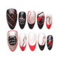 1074 Handmade Nail Wear Nail Art Reusable Press on Nails False Nails
