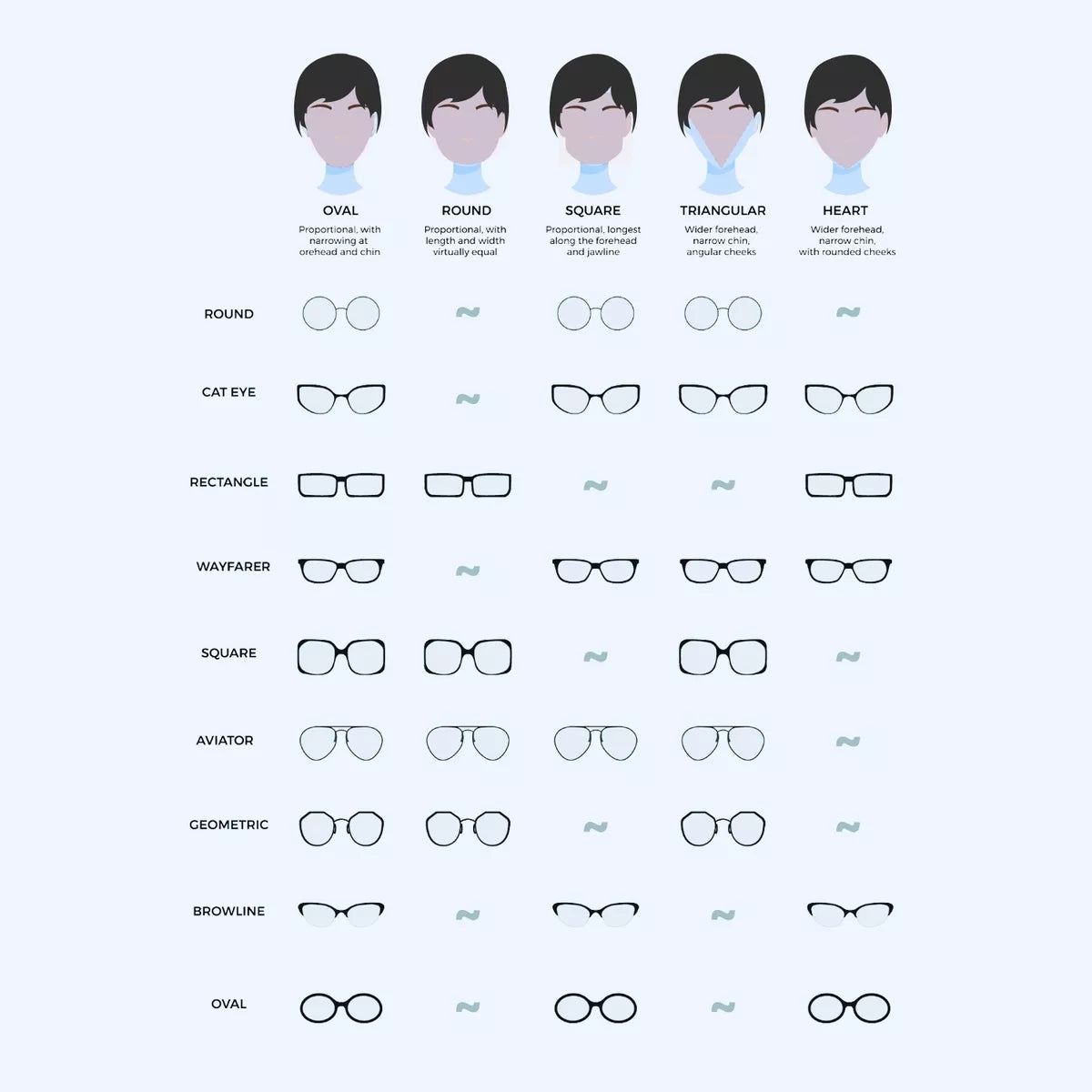 Bat-Wing Shaped Gothic Sunglasses