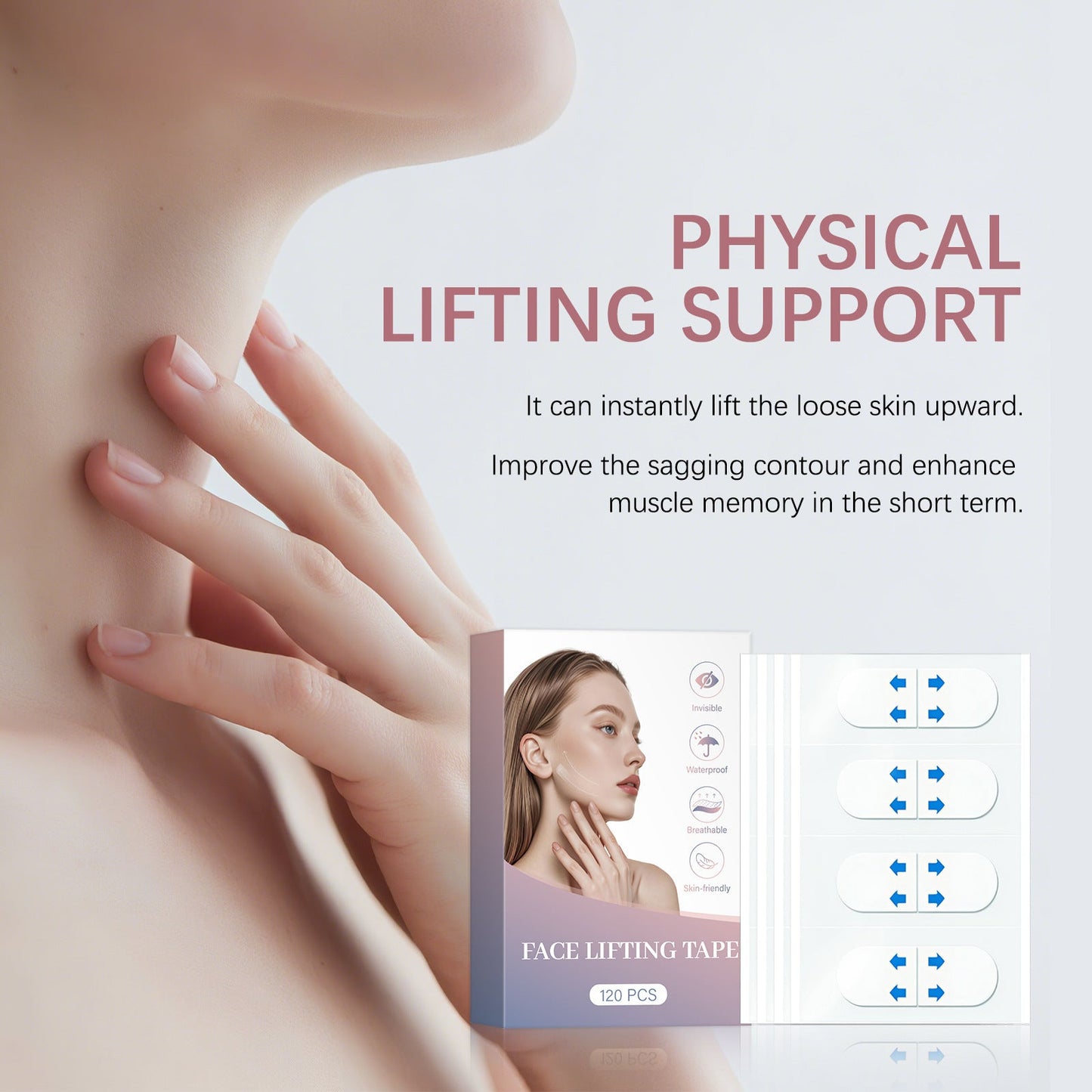 Lifting Small V Face Physical Lifting Fading Wrinkle Tightening Chin Lifting Stickers