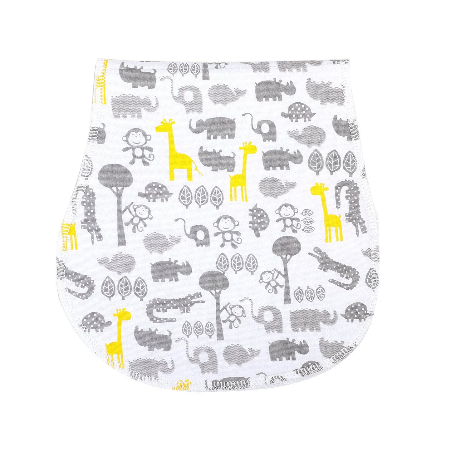 Children's breastfeeding and sweat-absorbent towel bib