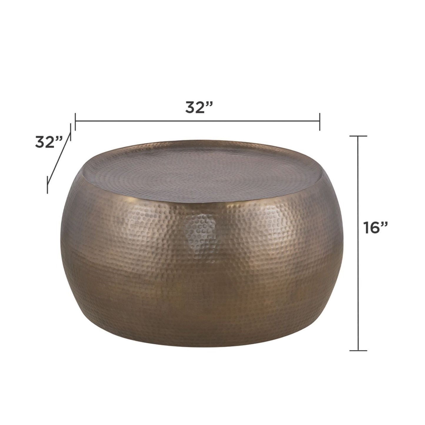 Ct501 - Modern Contemporary Round Coffee Table