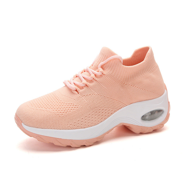 Breathable Shoes Trendy And Fashionable Lightweight Socks Womens Athletic Shoes