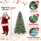 4FT Christmas Tree with 747 Tips