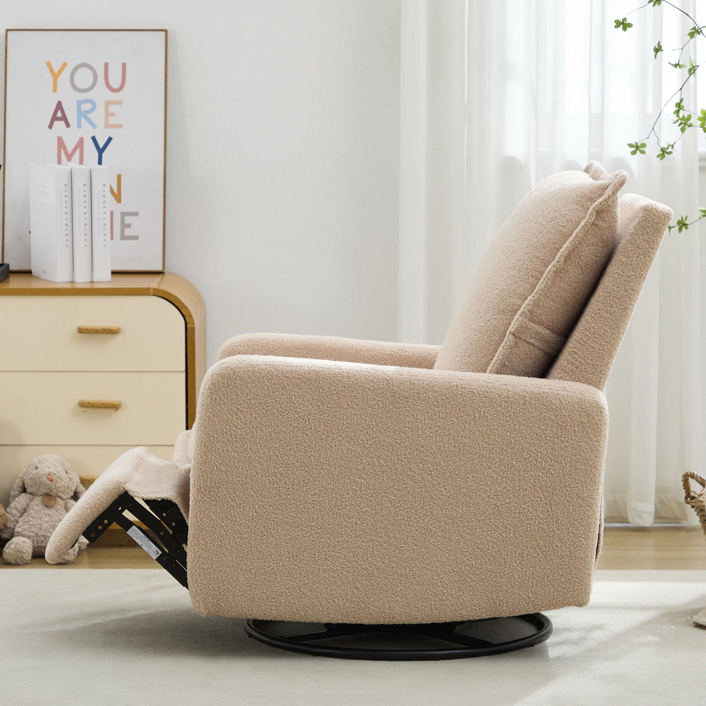Swivel Rocker Glider Recliner Chair
