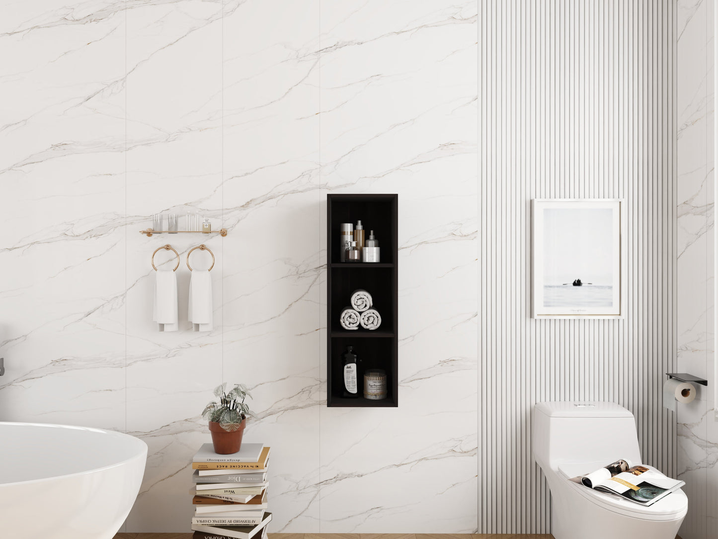 12 Inch Small Wall Mounted Storage Shelves