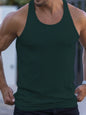 Men's Plus Size Round Neck Tank