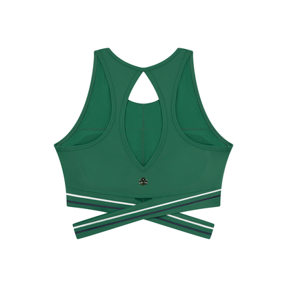Loki & Ivy Women’s Criss-Cross Band Sports Bra
