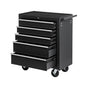 5-Drawer Rolling Tool Chest w/Lock & Key