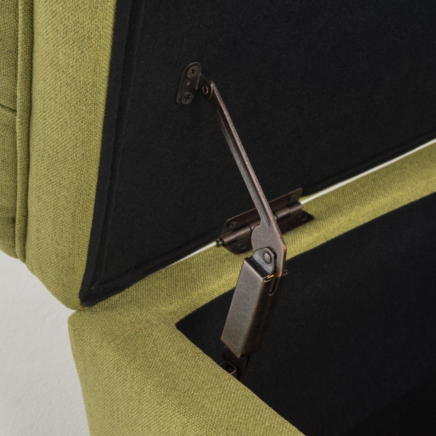 Juliana Storage Ottoman With Birch Legs