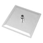Modern 10" Square Rainfall Shower Head & Stainless Steel Wall Or Ceiling Mount Luxury Spa Shower Panel