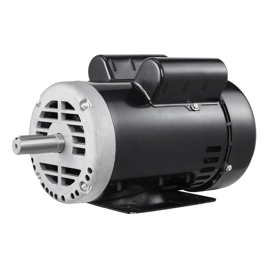 5HP Air Compressor Electric Motor 230V 25A 3450RPM CW/CCW Rotation