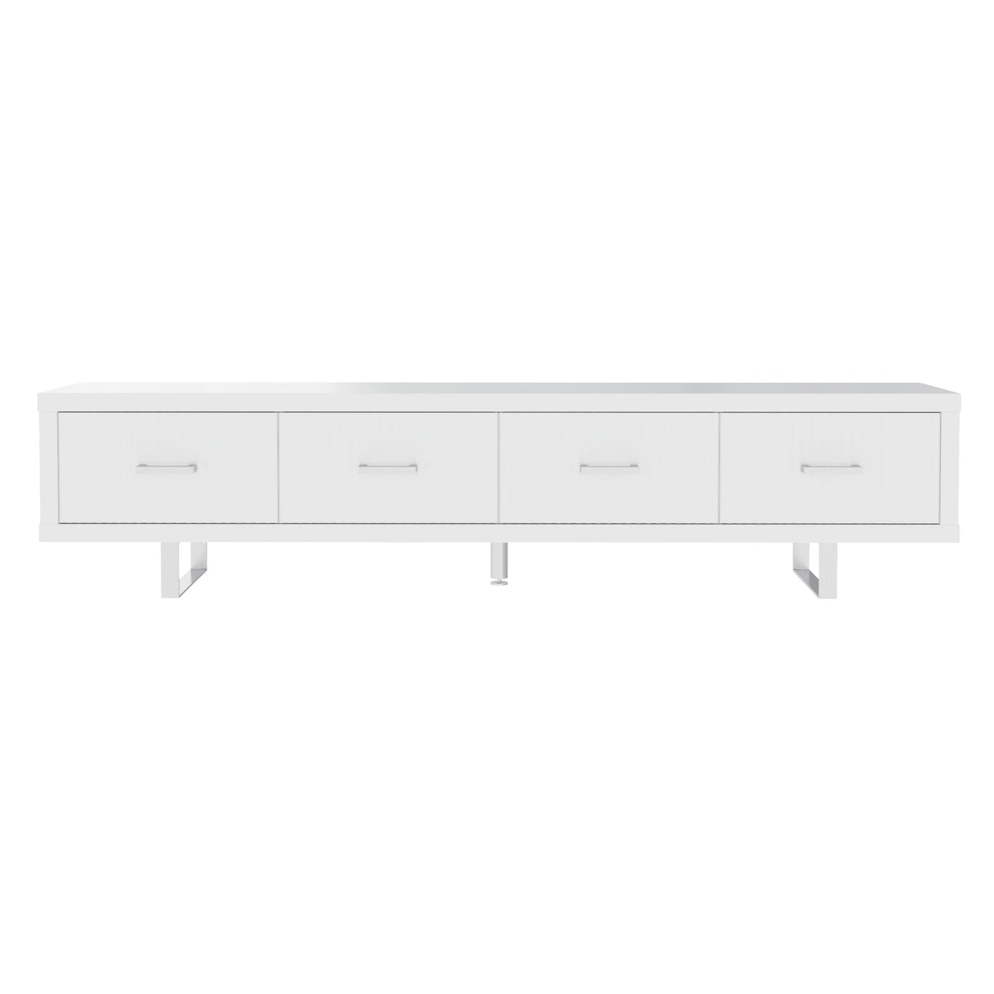 TV Stand With Slatted Drawers