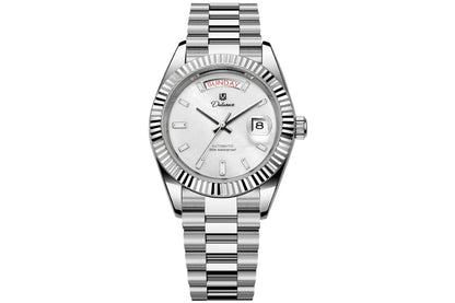 Dual-calendar Automatic Mechanical Mens Watch
