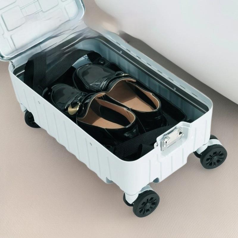 Multifunctional Side-opening High-capacity Suitcase With Dry-wet Separation And An Aluminum Frame
