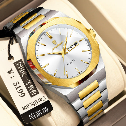 Men's Waterproof Luminous Quartz Watch