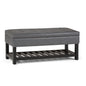 Cosmopolitan - Storage Ottoman Bench With Open Bottom