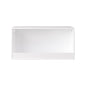 Open Toy Storage Box For Kids, Organizer Bin For Plush Toys, Books - White