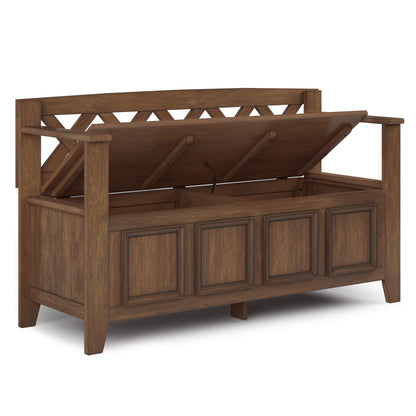 Amherst - Compact Entryway Storage Bench