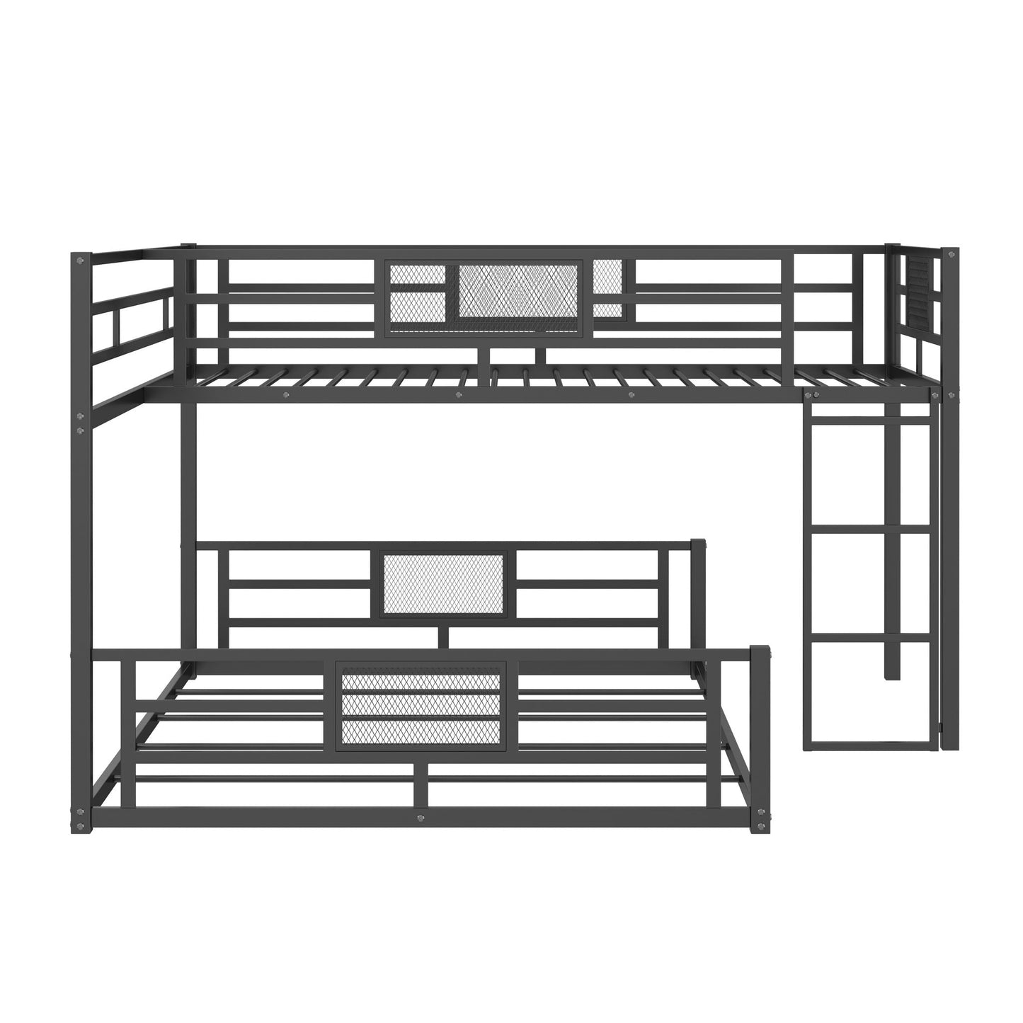 L-Shaped Bunk Bed & Safety Guaranteed