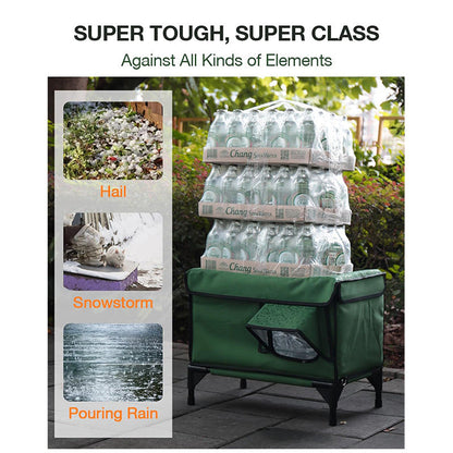Outdoor Heated Insulated Foldable Cat House
