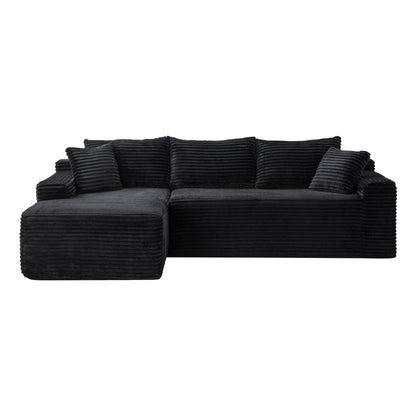 94.5" Cloud Modular Sectional Sofa Couch with L-Shape Chaise