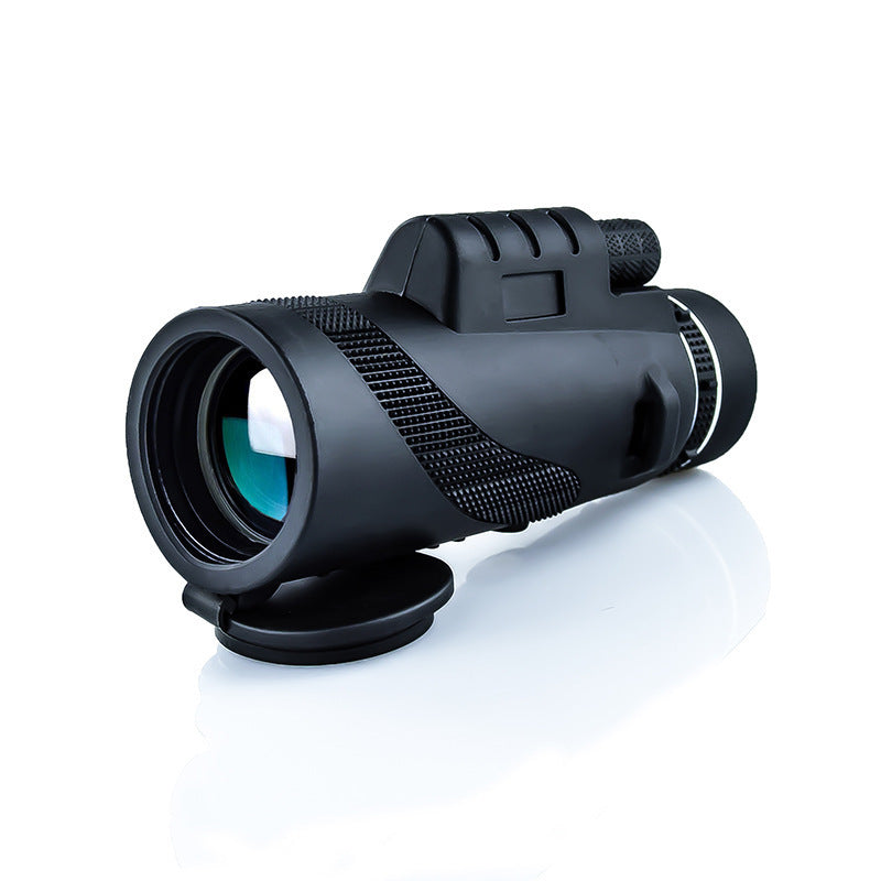 High-Power HD Monocular Telescope for Low-Light Night Vision and Outdoor Use