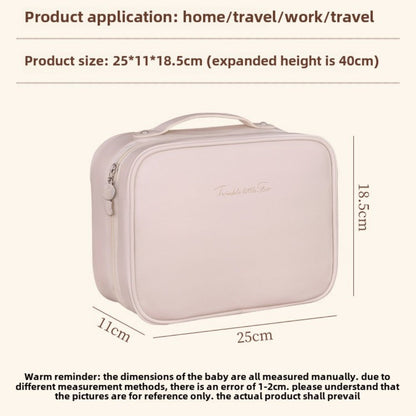 Multifunctional cosmetic bag, large capacity waterproof cosmetic bag, storage bag, makeup bag organizer,Makeup bag with compartments,