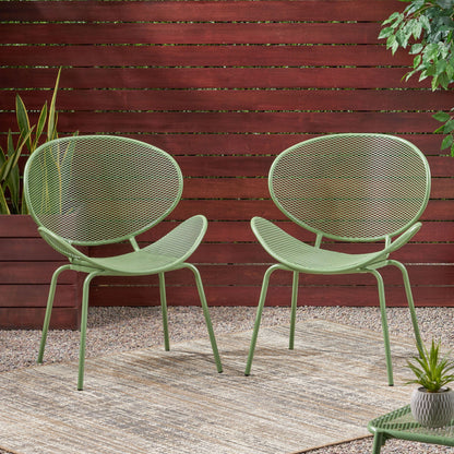 Elba Contemporary Chair Set For Outdoor Relaxation